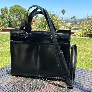 Franklin Covey Black Briefcase